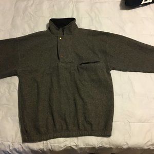 Men's Nordic Fleece Long Sleeve Top - XL, Gray